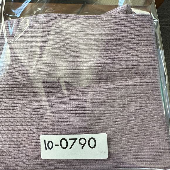 Caslon Ribbed Thermal Shirt Top Medium Lilac Purple 100 Cotton Y2K Soft Girl GUC - Picture 9 of 9